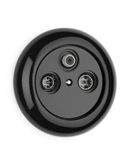 Antennuttag - Multimedia svart porslin thumbnail image