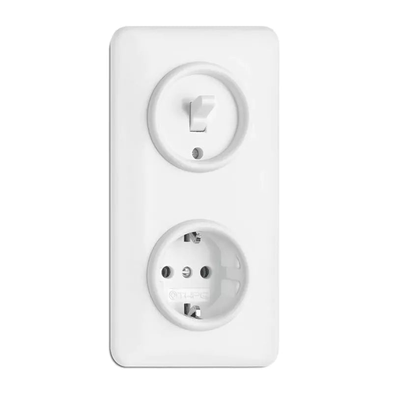 Outlet - Single, Square, in Duroplast image