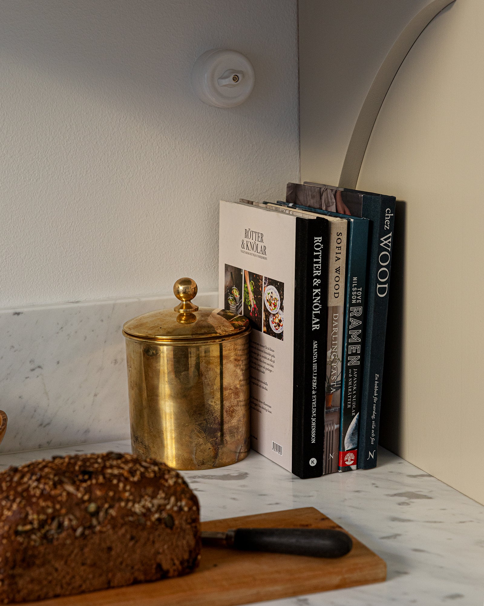 Jar with Lid – Brass image