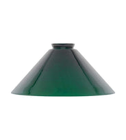 Craftsman's lamp shade extra height - 25 cm green thumbnail image