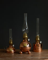 Fotogenlampa - Nattlampa koppar thumbnail image