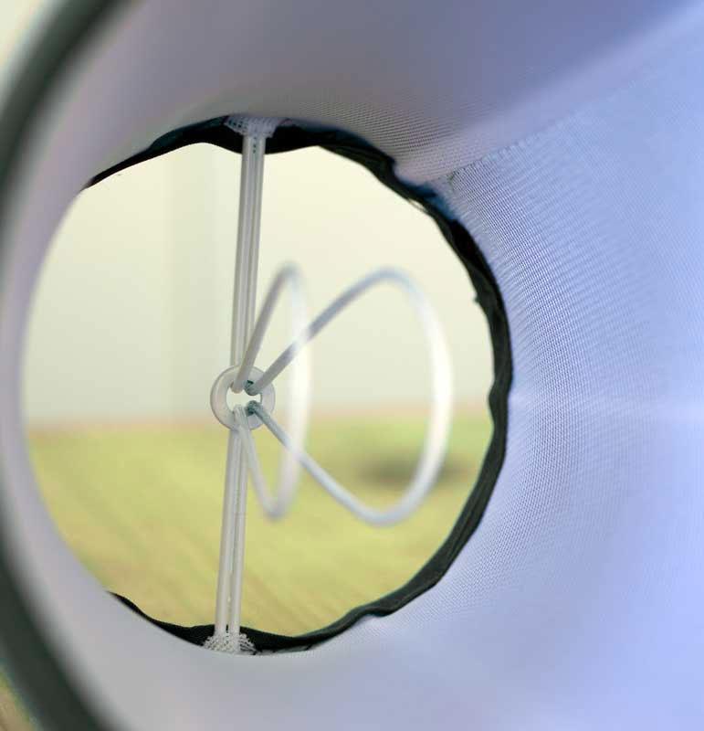 Textilskärm d130 (Klämf/Olivgrön) image