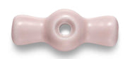 Knob to power switch - Pink porcelain with bronze screw thumbnail image