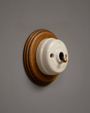 Rahmen, dunkel gebeiztes Holz – 1 Loch, Garby Colonial thumbnail image