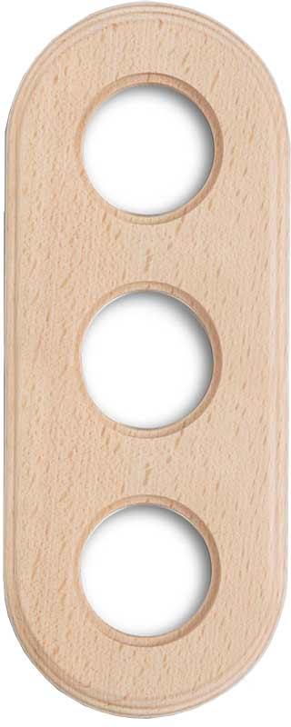 Beech wood frame - 3 Elements G. Colonial image