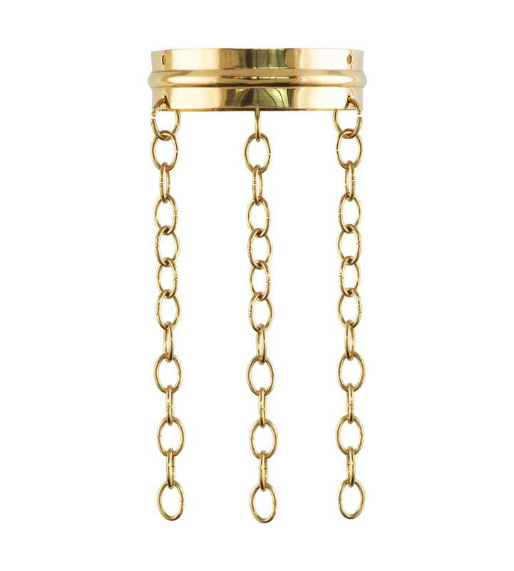 Bowl Pendant Extension - Brass image
