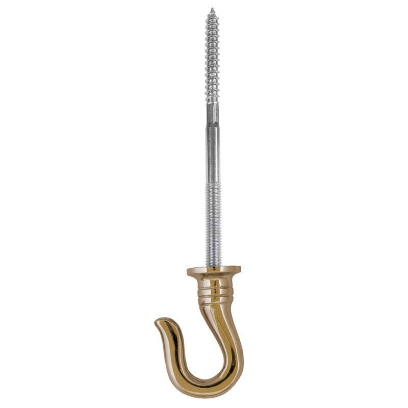 Large Ceiling Hook Næsman 226 - Brass image