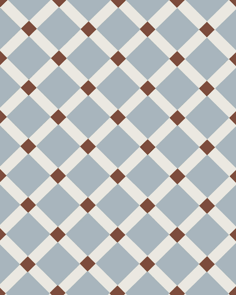 Klinker - Canterbury Gråblå/Vit/Röd - Winckelmans Granitklinker image