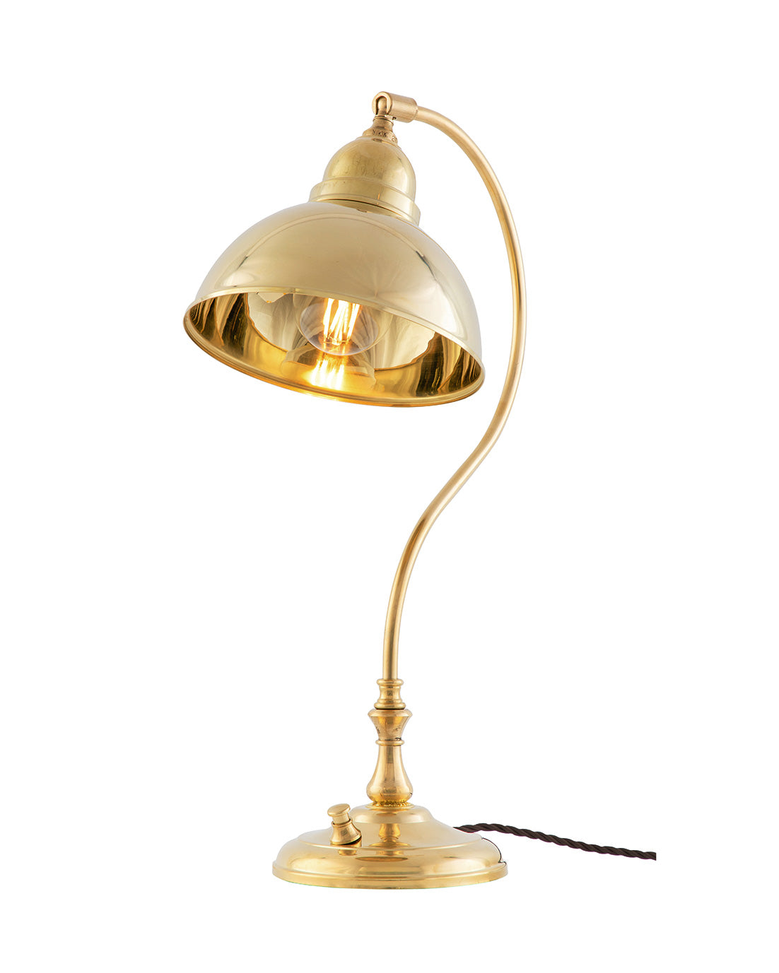 Bordlampe - Lagerlöf messingskjerm image