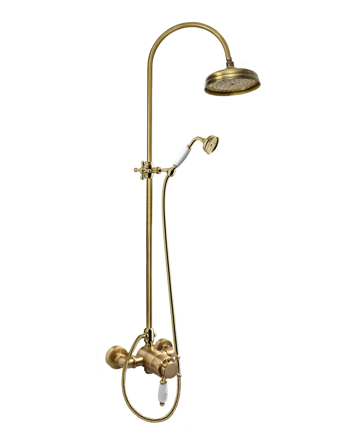 Shower Set - Kensington Retro with Mixer Faucet, Bronze image