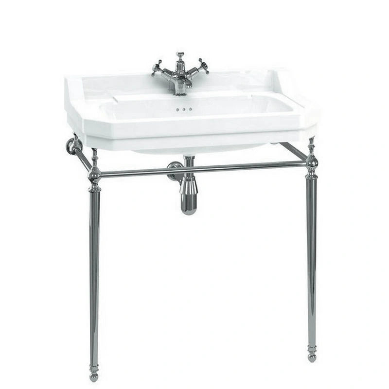 Håndvask - Burlington Edwardian 80 cm, forkromet stativ image