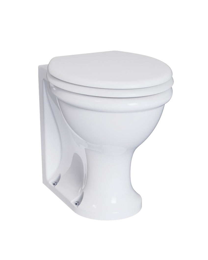 WC - Guild back-to-wall toilet with seat image
