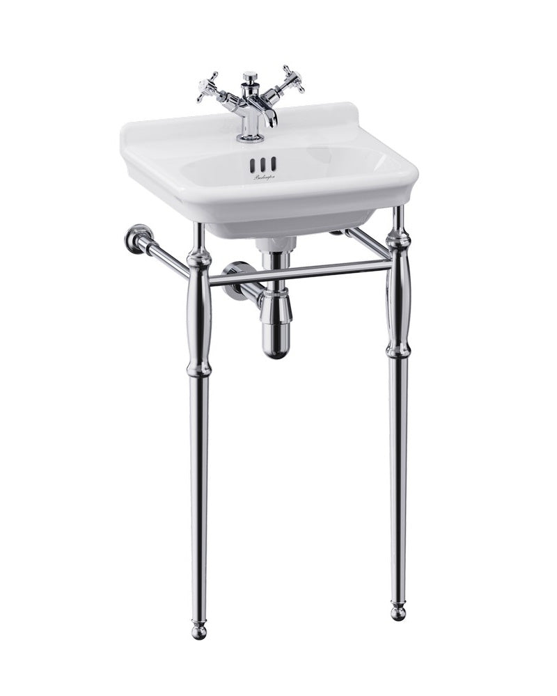 Washbasin - Guild 45 cm (17.7 in), chrome stand image