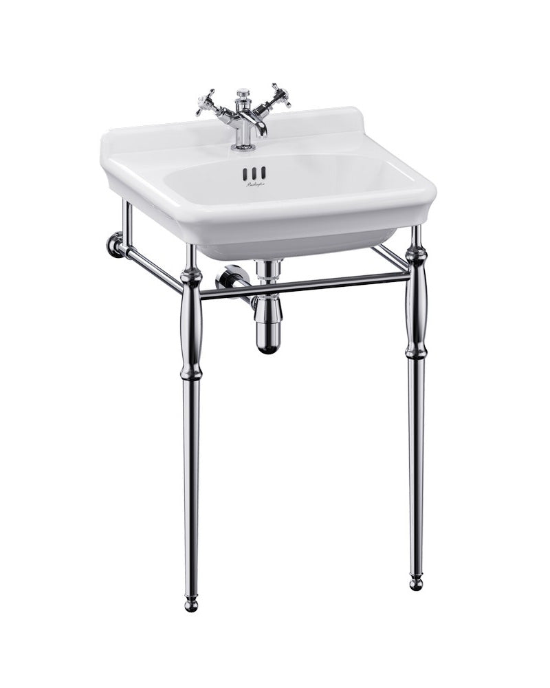 Washbasin - Guild 56 cm (22 in.), chrome stand image