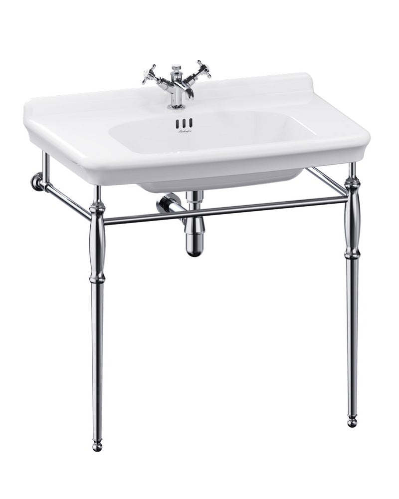 Washbasin - Guild 85 cm (33.46 in.), chrome stand image