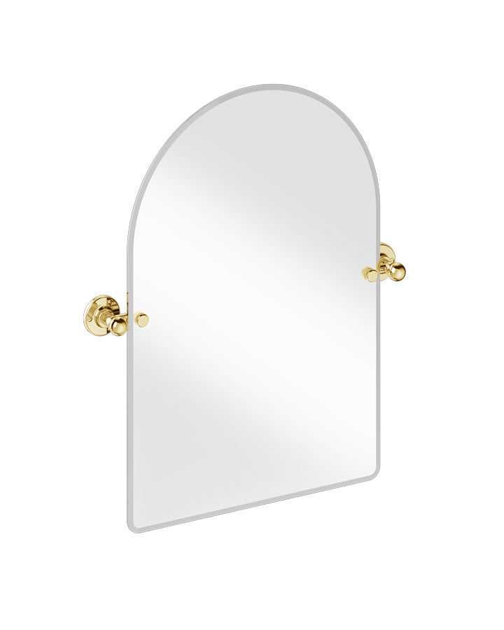 Mirror – Burlington Arched Top, Lacquered brass image