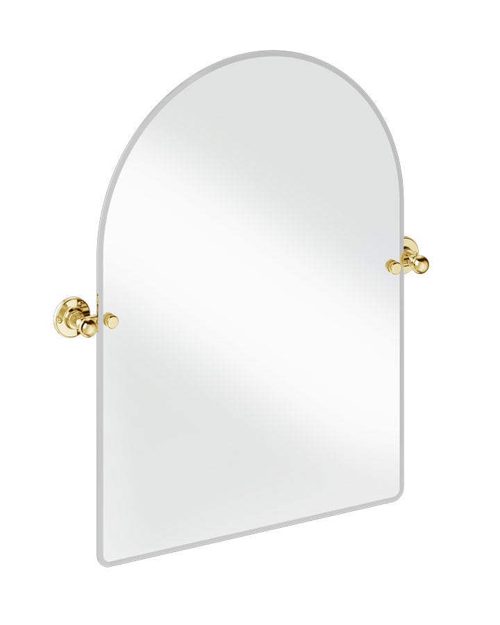 Mirror – Burlington Arched Top, Lacquered brass image