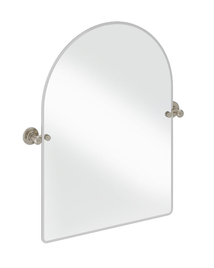 Mirror – Burlington Arched Top, Matte Nickel image