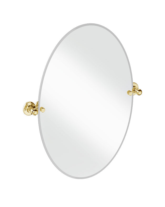 Mirror – Burlington Oval, Gold image