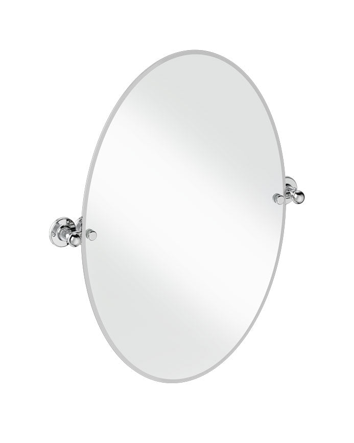Spegel - Burlington oval, krom image