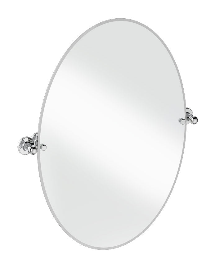 Spejl – Burlington oval, krom image