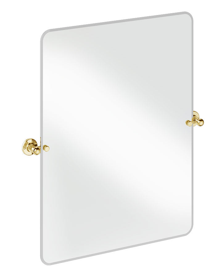 Mirror – Burlington Rectangular, Gold image