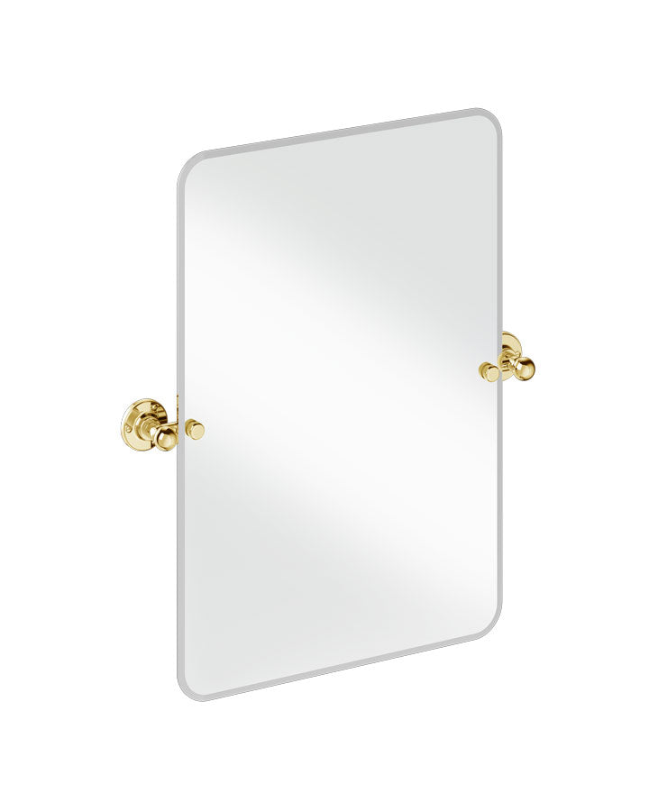 Mirror – Burlington Rectangular, Gold image