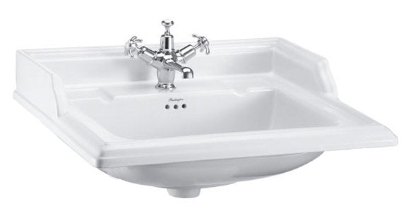 Washbasin – Burlington Classic Rectangular 65 cm (25.6 in.), One Tap Hole image