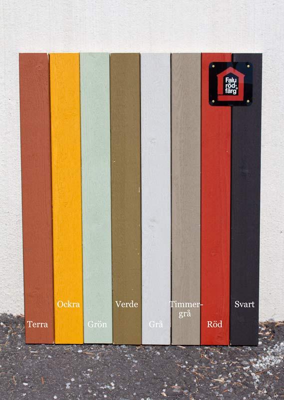 Falu Rödfärg – Träfasad Light red image