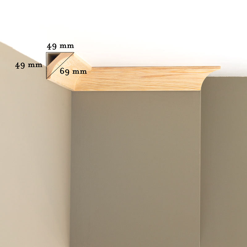 Hålkälslist - Furu image