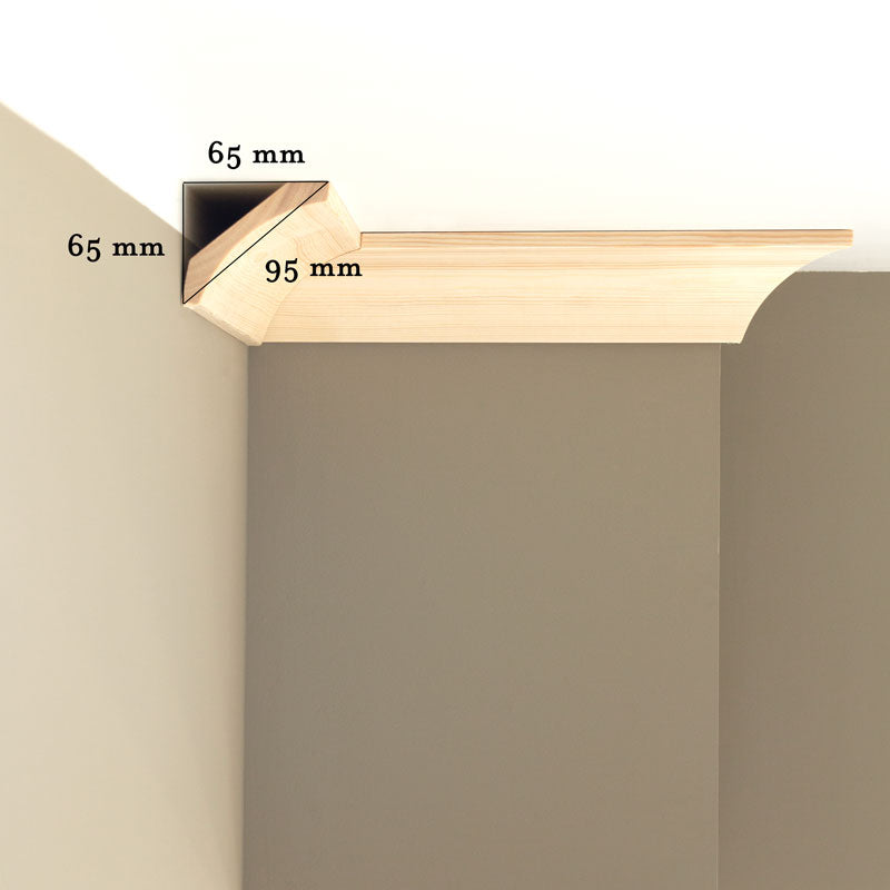Hålkälslist - Furu image