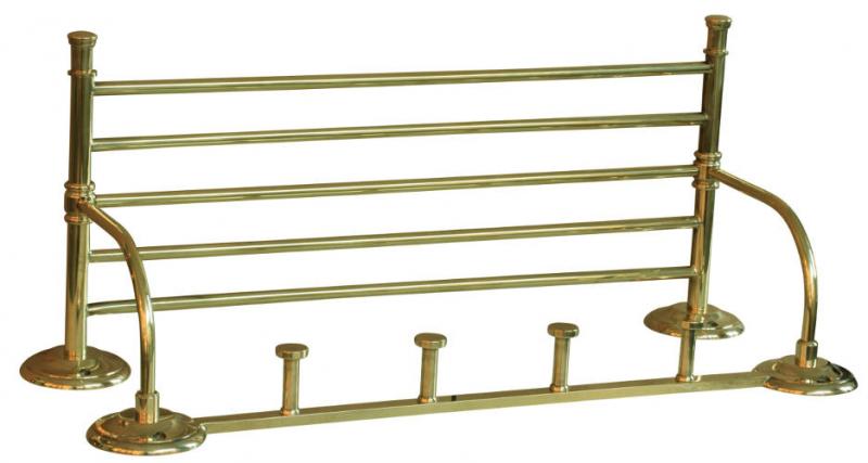 Towel shelf Brighton - Brass image