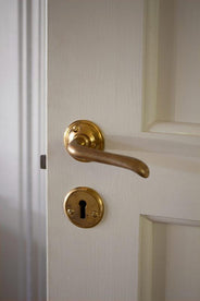 Escutcheon 47 mm (1.85 in.) - Sekelskifte brass thumbnail image