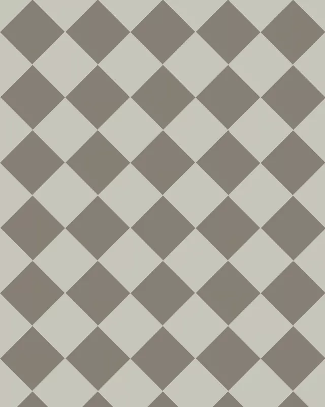 Granittkeramikk Klinker - Sjakkrutete 10 x 10 cm Perlegrå/Grå - Pearl Grey PER/Grey GRU image