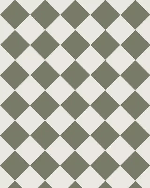 Granittkeramikk Klinker - Sjakkrutete 10 x 10 cm Australia Green/Super White(Hvit) - Australian Green VEA image