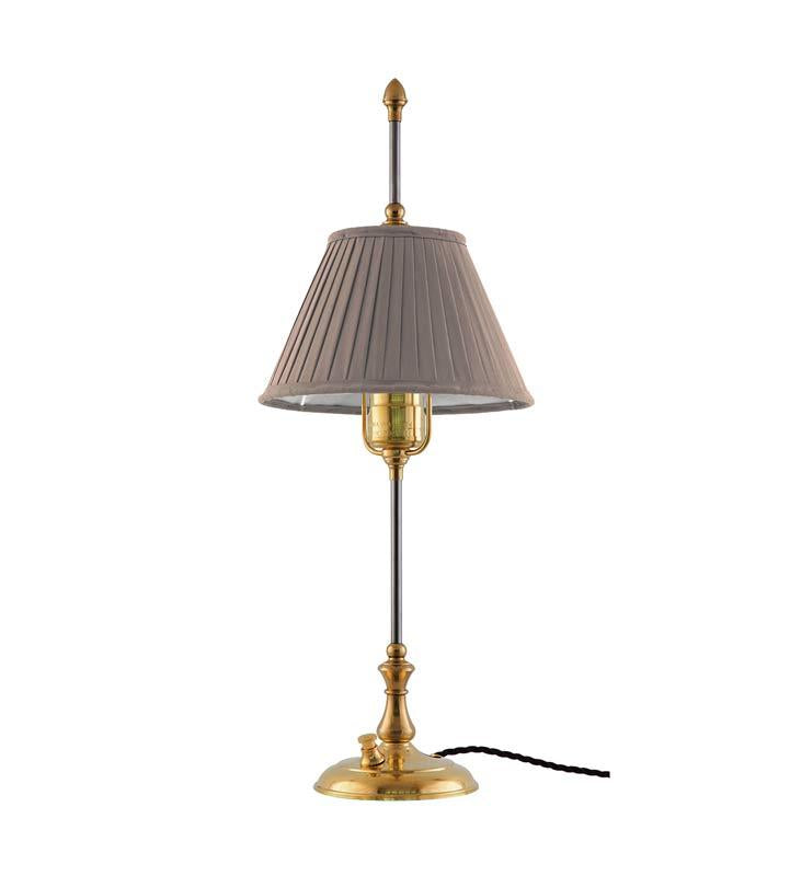 Table Lamp - Kellgren - Brass, Beige Shade image