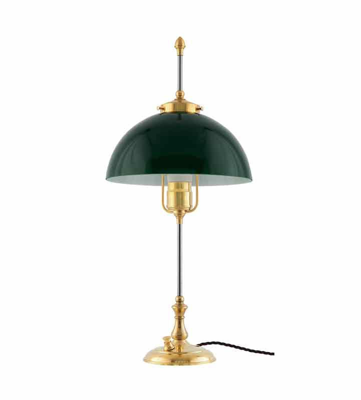 Bordlampe - Swedenborg messing, grønn skjerm image