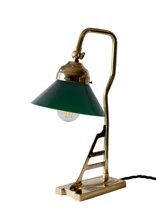 Table Lamp - Model 1900, with green shade image