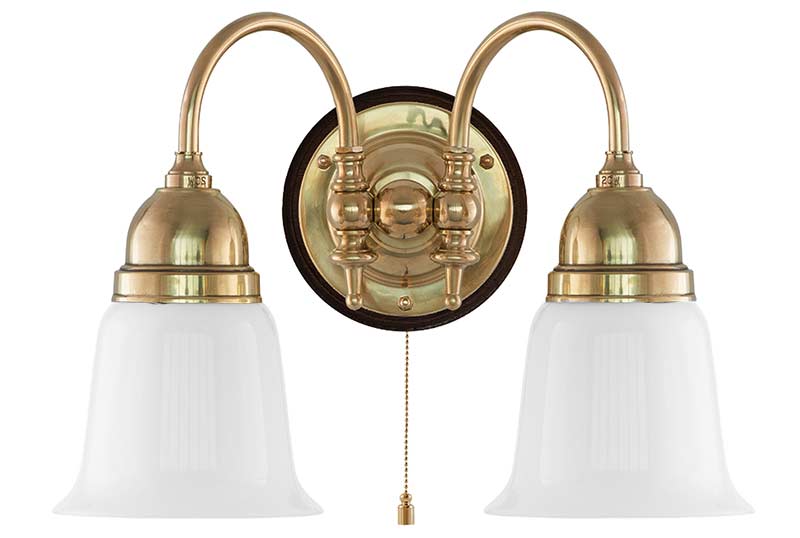 Wall Light - Stackelberg - Opal White Bell Shades image