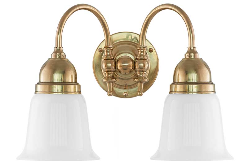 Wall Light - Stackelberg - Opal White Bell Shades image
