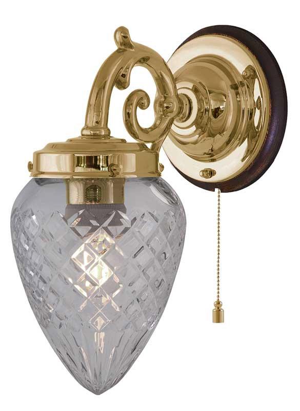 Vägglampa - Topelius klar droppe image