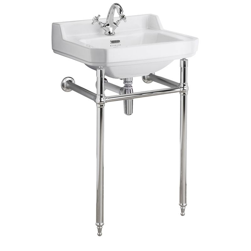 Washbasin - Bayswater Fitzroy 56 cm, chrome stand image