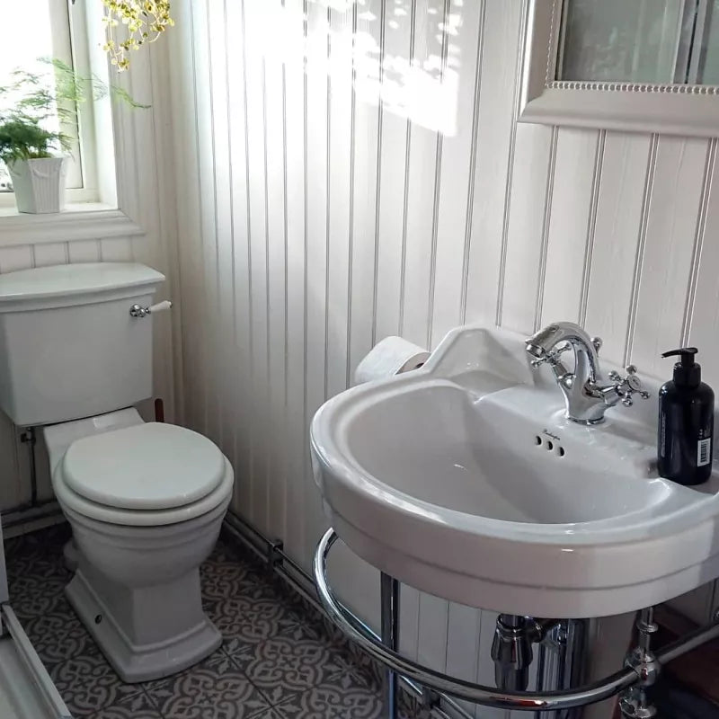 Servant - Burlington Edwardian 56 ovalt med metalkonsol image