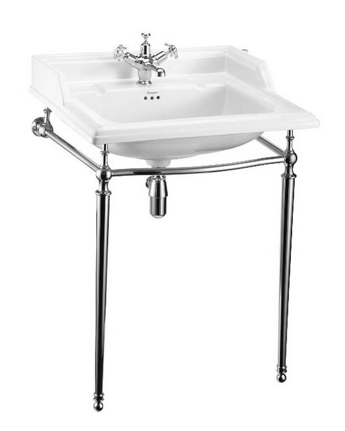 Washbasin - Burlington Classic 65 cm, Chrome Stand image