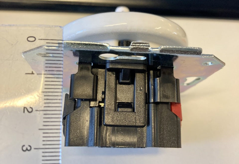 Lysdæmper - Drejelysdæmper hvid porcelæn image