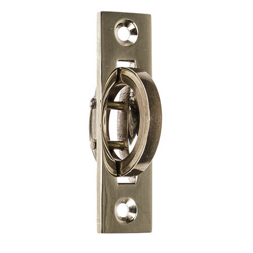 Pull handle for sliding door - nickel-plated image