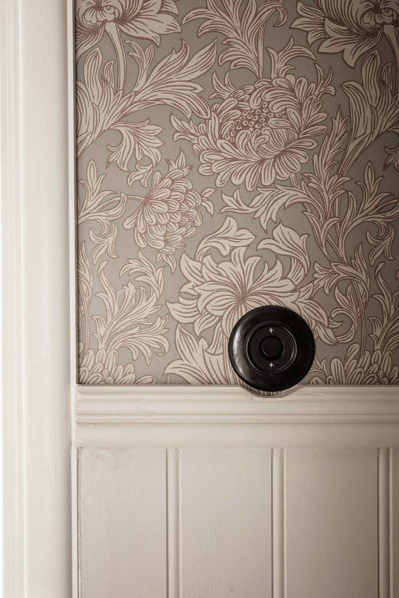 Strömbrytare rund bakelit - Vippströmbrytare image