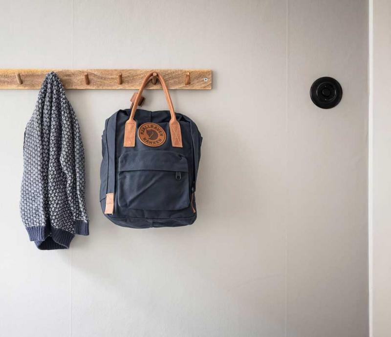 Strömbrytare rund bakelit - Trappströmbrytare (knapp) image