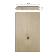 Grangolv Vasastan - 26,5 x 180 mm - Massivt trägolv thumbnail image