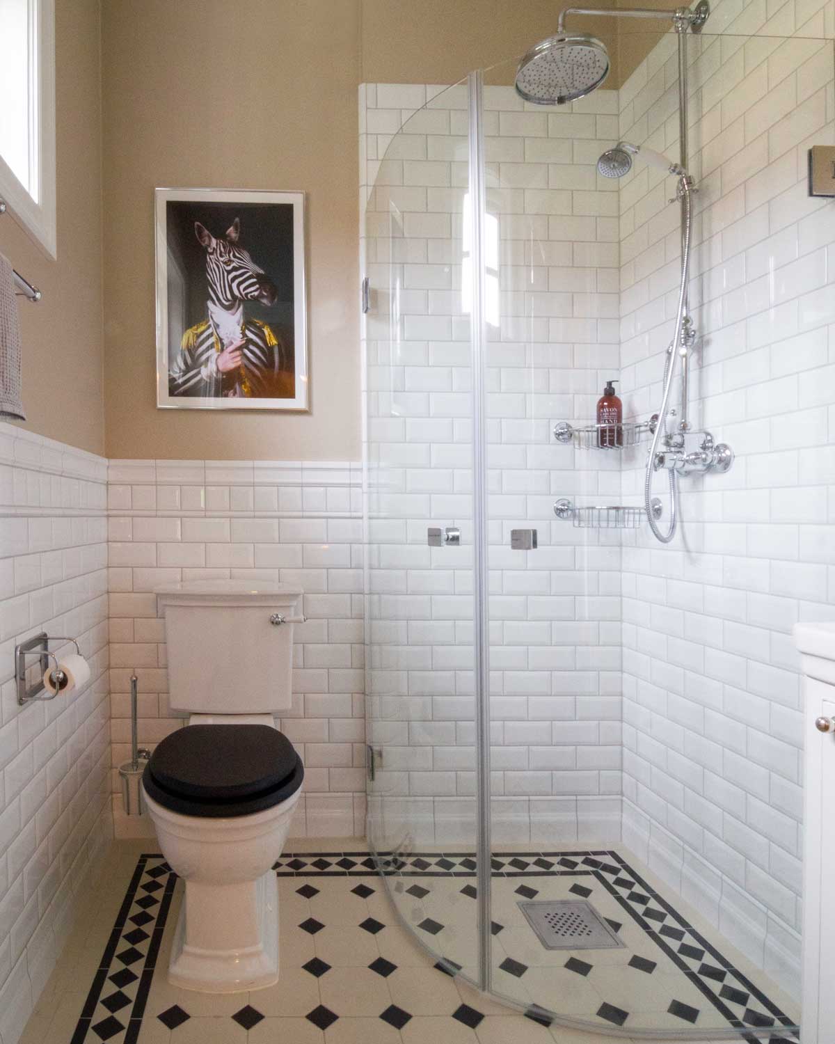 Inspiration - Bathroom with shower wall card image